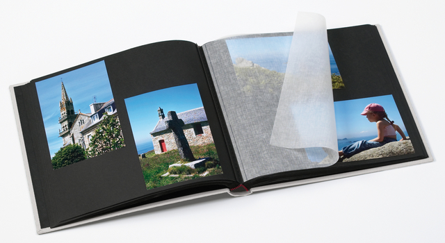 Fotoalbum walther design Black & White 30x30cm 25vel zwart — Foto 2 van 2
