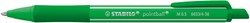 Balpen STABILO pointball colorful medium groen