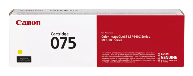 Tonercartridge Canon 075Y geel