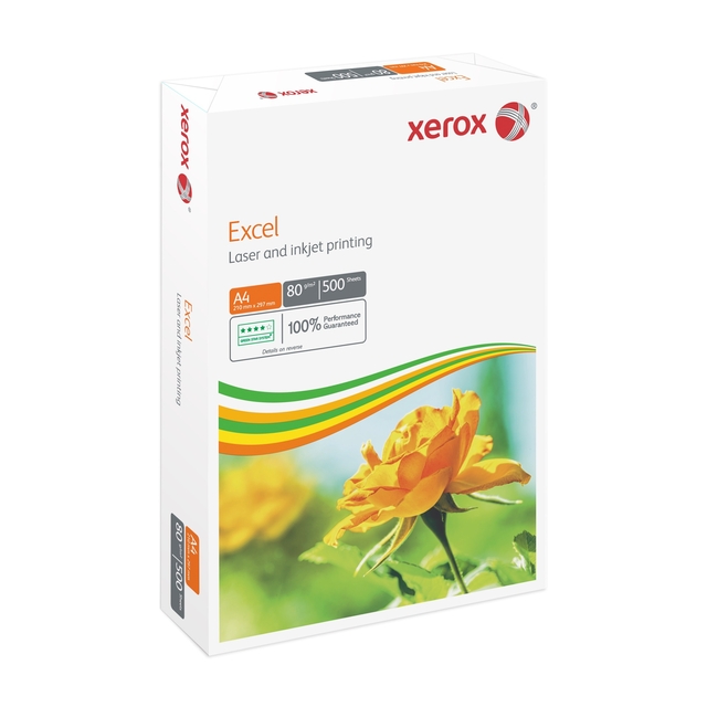 Kopieerpapier Xerox Excel A4 80gr wit 500 vel — Foto 2 van 2