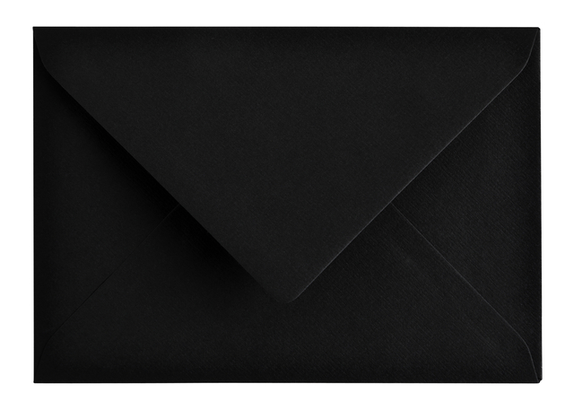 Envelop Papicolor C6 114x162mm ravenzwart pak à 6 stuks — Foto 2 von 2