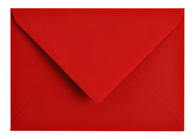Envelop Papicolor C6 114x162mm rood pak à 6 stuks — Foto 2 von 2