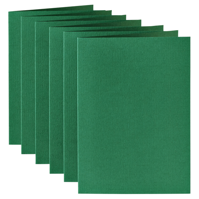 Correspondentiekaart Papicolor dubbel 105x148mm dennengroen pak à 6 stuks — Foto 2 von 2