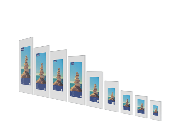 Fotolijst MAUL design 40x60cm aluminium frame zilver — Foto 2 van 2