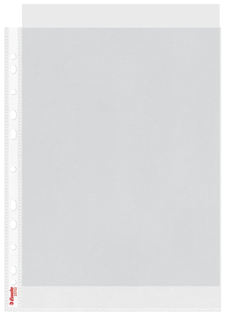 Showtas Esselte standaard 0,07mm PP A4 100 stuks