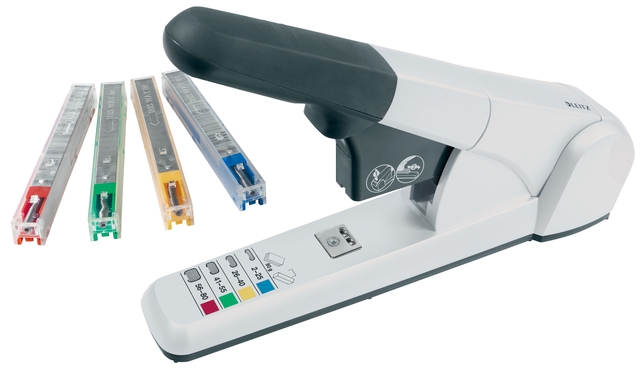 Nietmachine Leitz Heavy Duty 80 vel zilver — Photo 2 sur 2