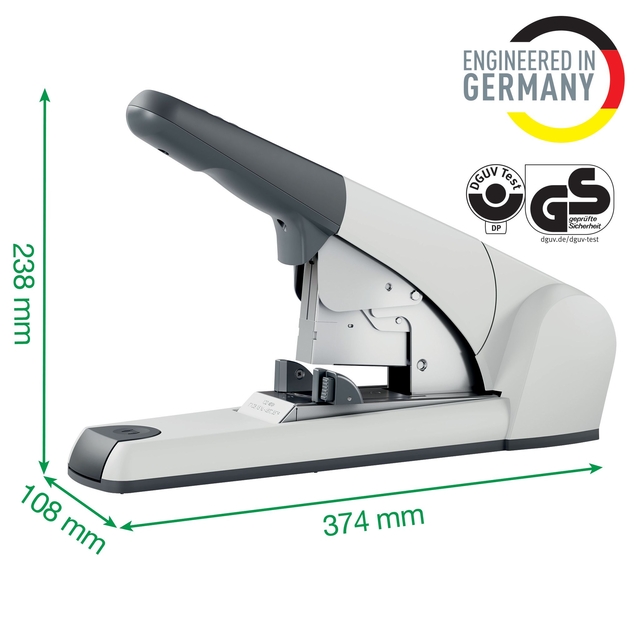 Nietmachine Leitz Heavy Duty Flat Clinch 120 vel zilver — Photo 2 sur 2