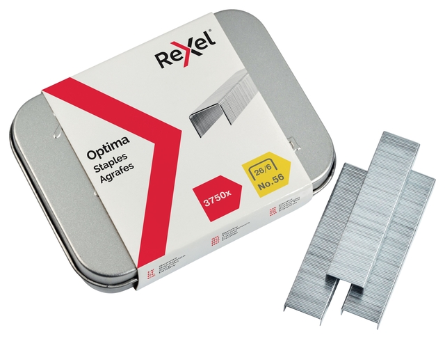 Nieten Rexel Optima nr56 26/6 gegalvaniseerd 3750 stuks — Foto 2 von 2