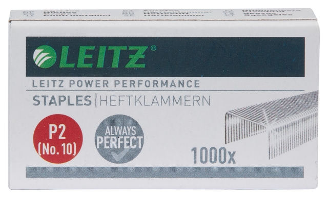 Nieten Leitz P2 nr.10 verzinkt 1000 stuks