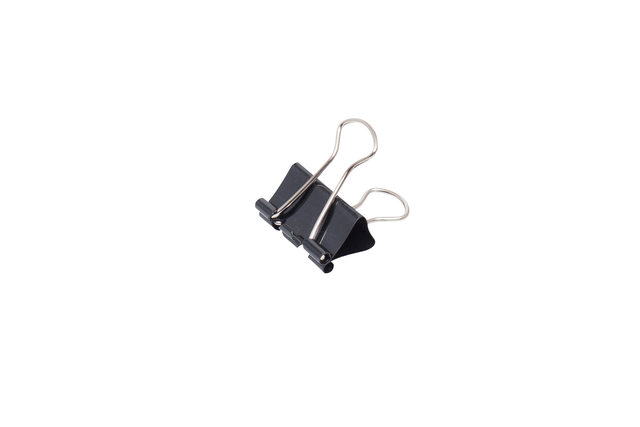 Papierklem MAUL 213 Foldback 25mm zwart 12 stuks — Photo 2 sur 2