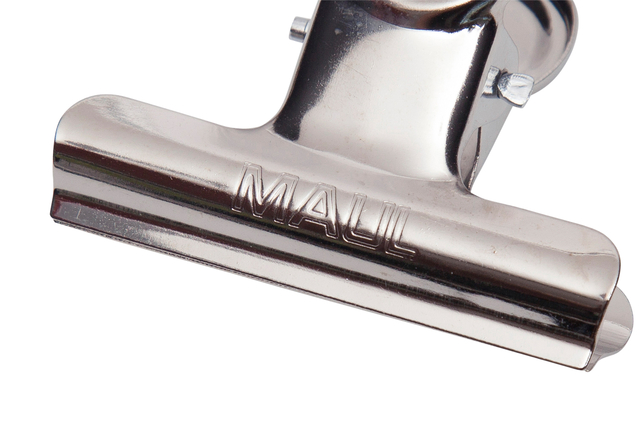 Papierklem MAUL Bulldog 50mm capaciteit 20mm zilver 10 stuks — Foto 2 von 2