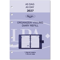Agendavulling 2025 Kalpa A5 1dag/1pagina