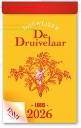 Dagscheurkalender 2026 de Druivelaar