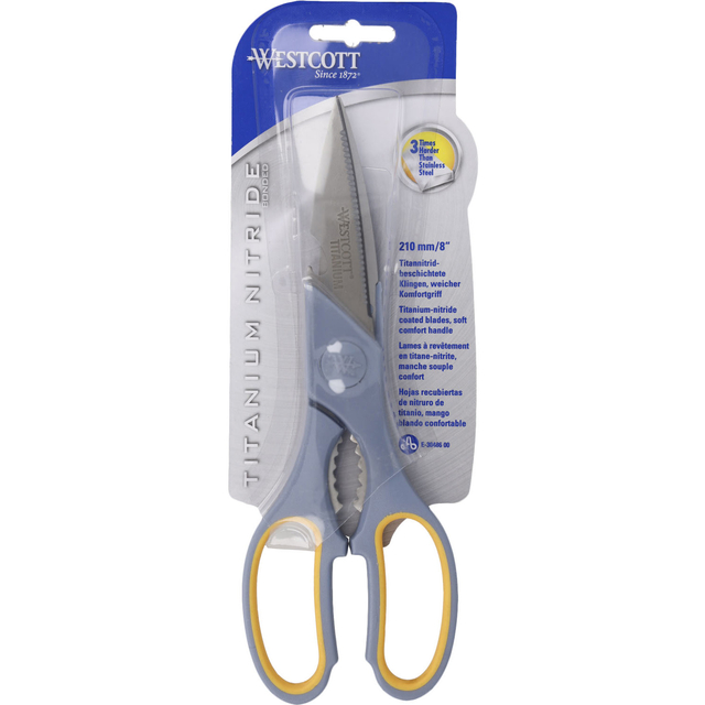 Kantoorschaar Westcott 210mm met softgrip titanium — Photo 2 sur 2