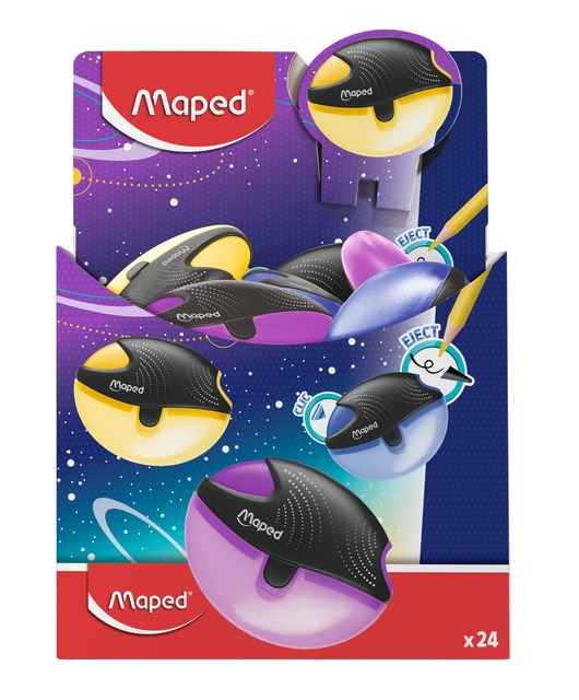 Puntenslijper Maped Galactic 1gaats display á 24 stuks assorti — Foto 2 van 2