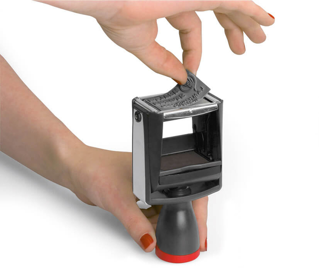 Tekststempel Colop 2300 personaliseerbaar 7regels 44x29mm — Foto 2 von 2