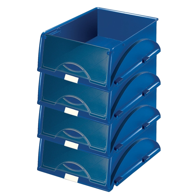 Sorteerbak Leitz 5231 Sorty met klep blauw — Foto 2 von 2