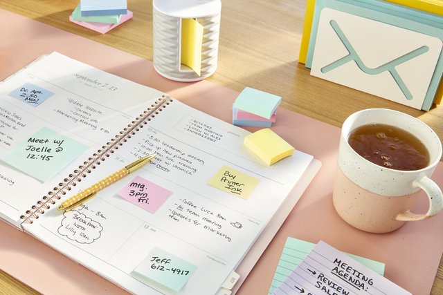 Memoblok 3M Post-it Z-Note R330 76x76mm recycled geel — Photo 2 sur 2