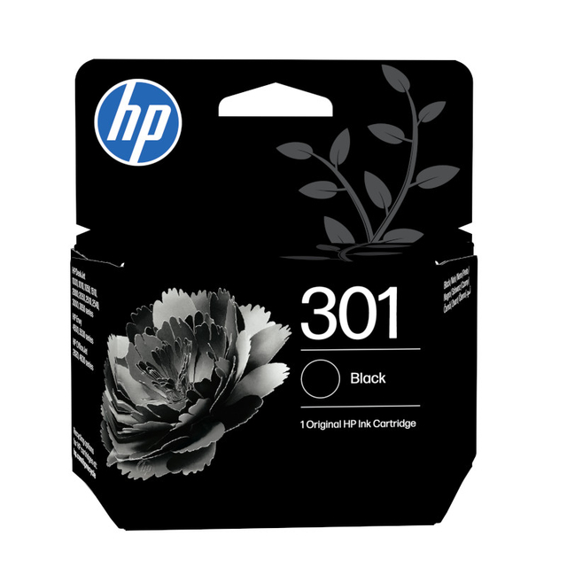 Inktcartridge HP CH561EE 301 zwart