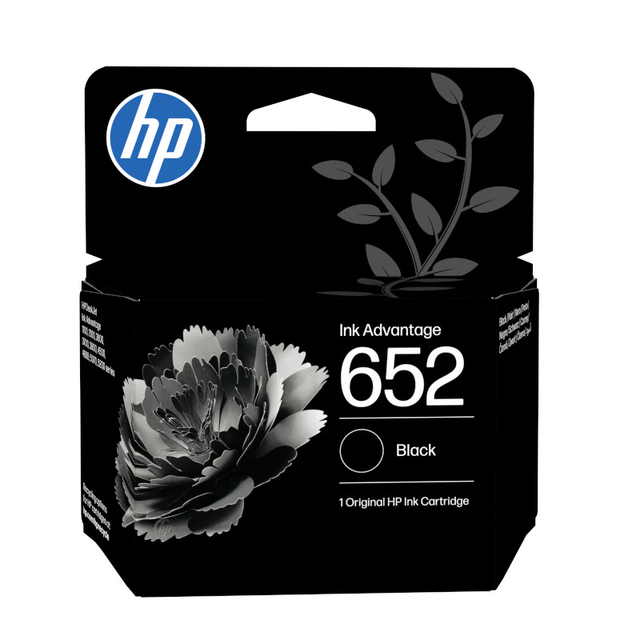 Inktcartridge HP F6V25AE 652 zwart