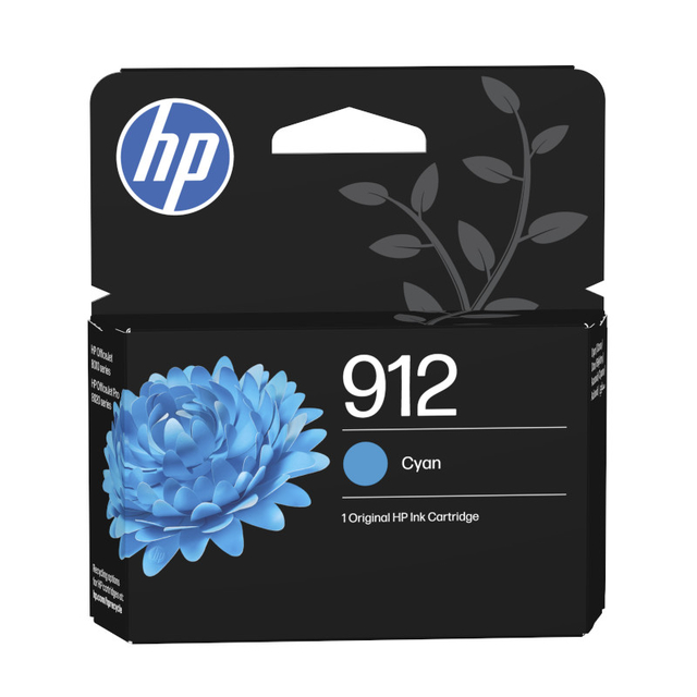 Inktcartridge HP 3YL77AE 912 blauw