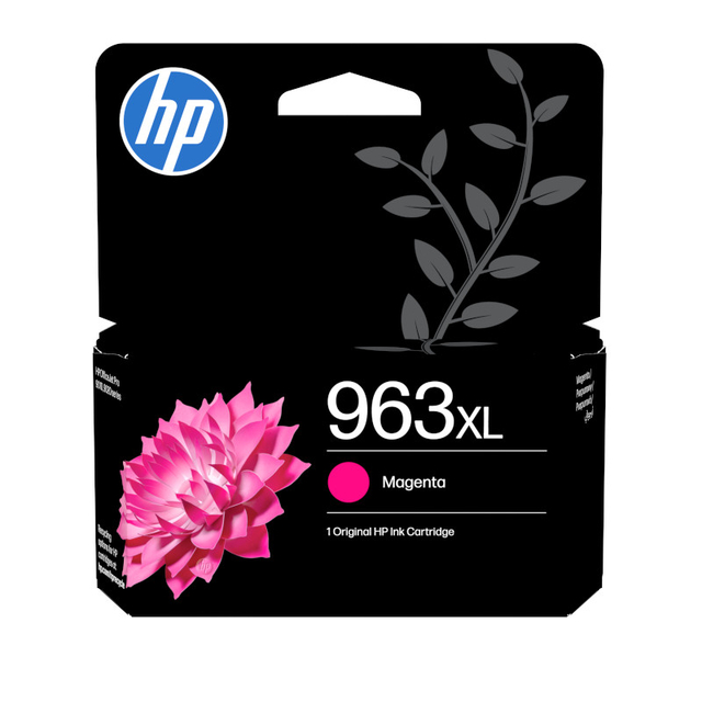 Inktcartridge HP 3JA28AE 963XL rood