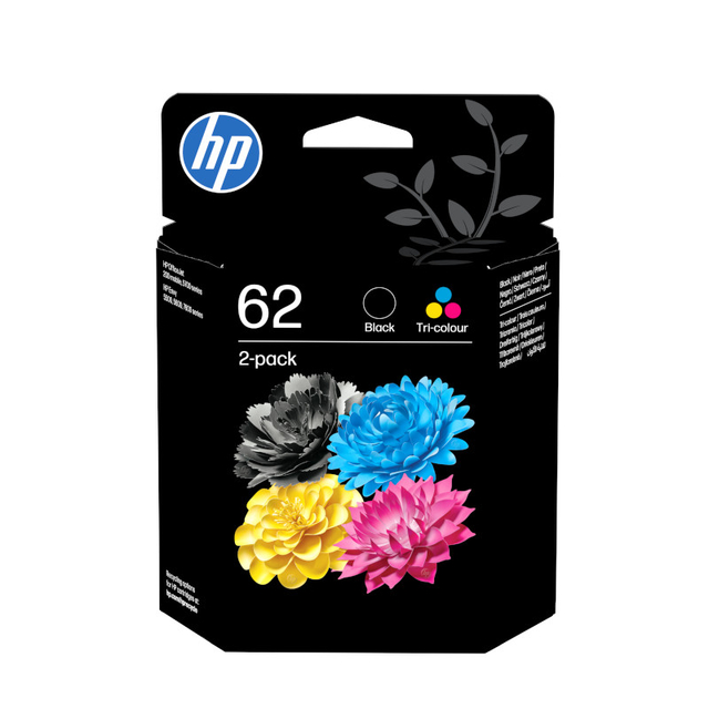 Inktcartridge HP N9J71AE 62  zwart + kleur