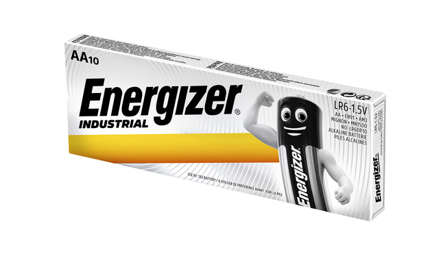 Batterij Energizer Industrial 10x AA alkaline