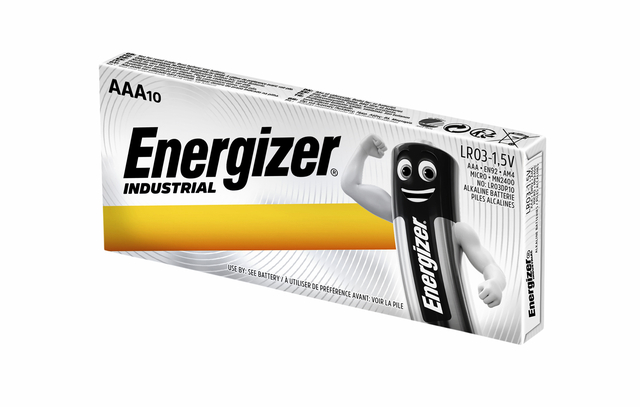 Batterij Energizer Industrial 10x AAA alkaline