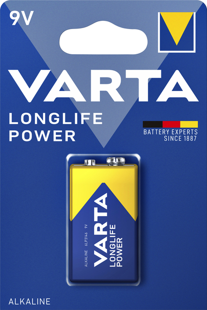 Varta Alkalinebatterij 9V — Photo 2 sur 3