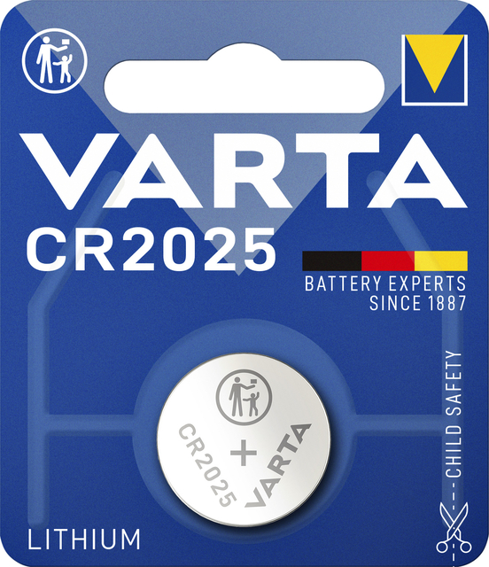 Varta CR2025 knoopcelbatterij - 1 st. — Foto 2 von 3