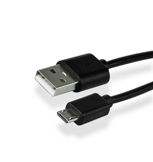 Kabel Green Mouse USB Micro-A 2.0 2 meter zwart — Foto 2 van 2