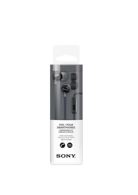 Oortelefoon Sony EX15AP basic zwart — Foto 2 von 2