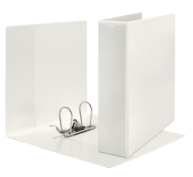 Ordner Leitz 4225 panorama 180° 80mm PP A4 maxi 3tas wit