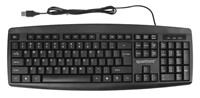 Toetsenbord Quantore QWERTY zwart