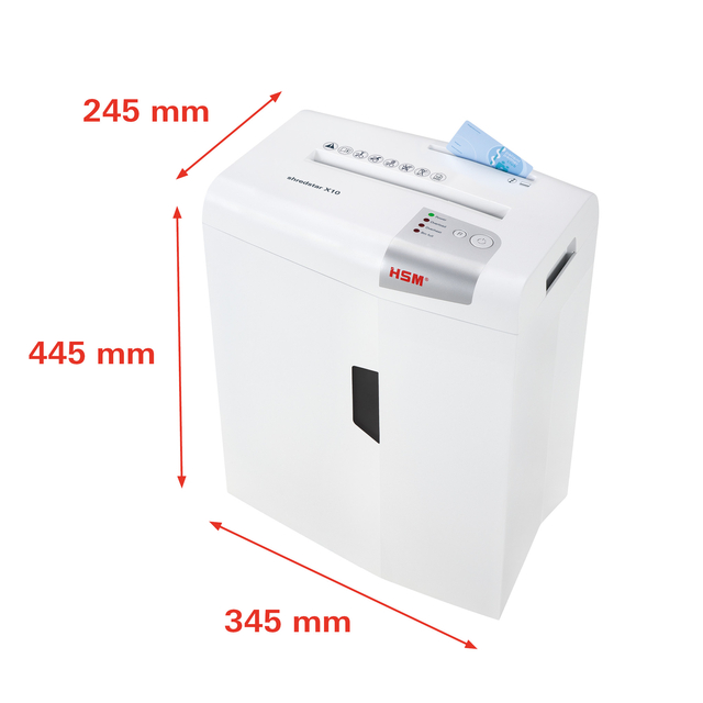 Papiervernietiger HSM shredstar X10 snippers 4.5x30mm — Foto 2 van 2