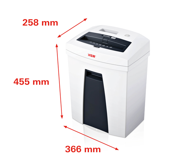 Papiervernietiger HSM Securio C16 stroken 3.9mm — Photo 2 sur 2