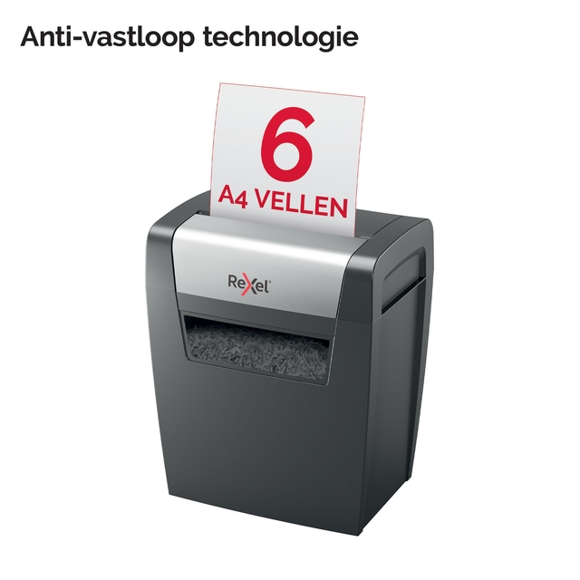 Papiervernietiger Rexel Momentum X406 snippers 4x28mm — Foto 2 von 2