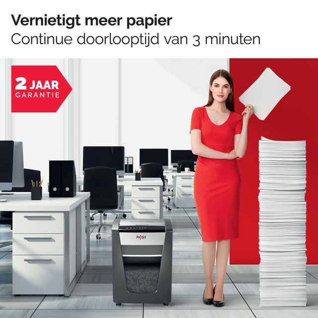 Papiervernietiger Rexel Momentum X308 snippers 5x42mm — Foto 2 von 2