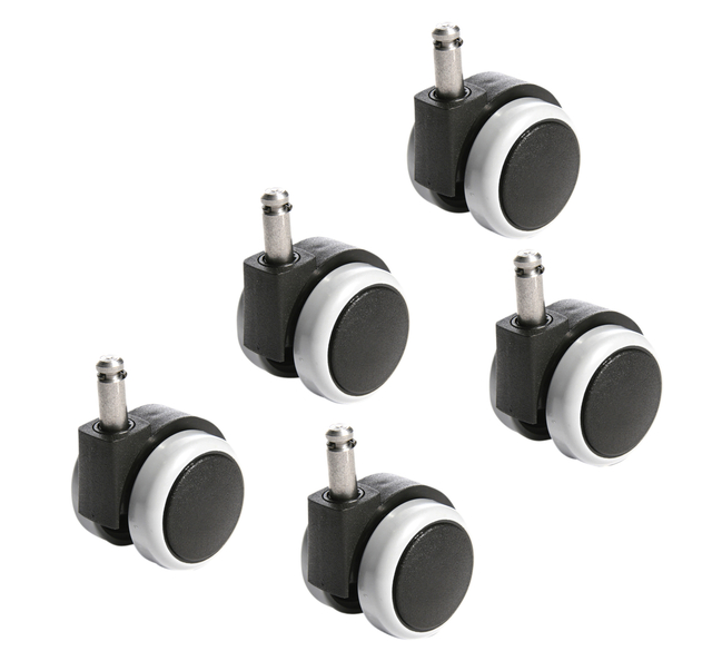 Bureaustoelwiel Topstar GAP tbv harde vloer 10mm 5 stuks — Foto 2 von 2