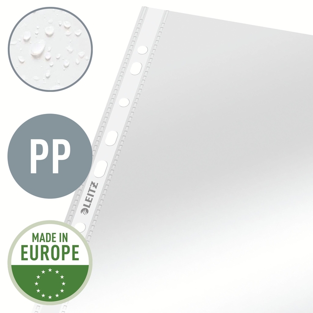 Showtas Leitz Premium standaard copy safe 0.08mm PP A4 transparant 100 stuks — Foto 2 von 2