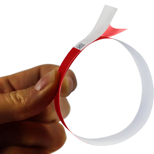Polsband Combicraft Tyvek rood 100 stuks — Foto 2 von 2