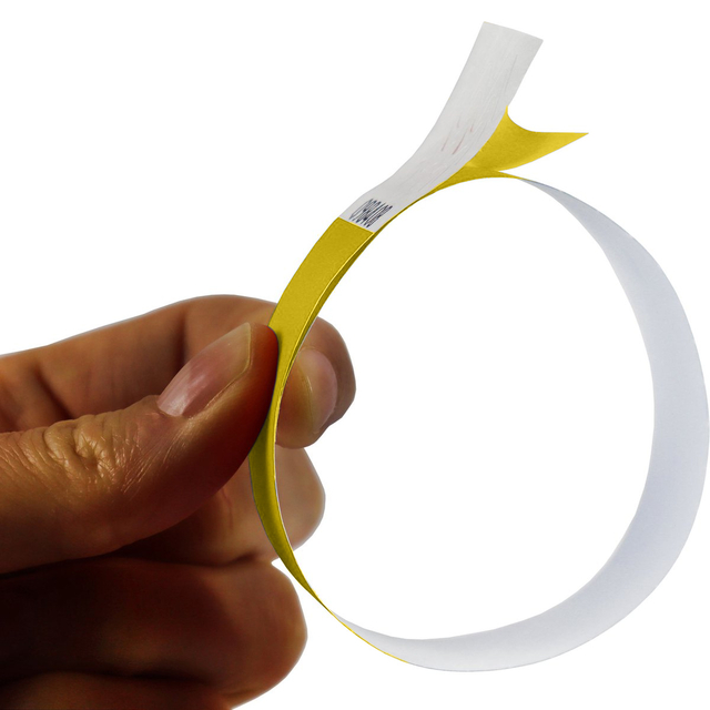 Polsband Combicraft Tyvek geel 100 stuks — Foto 2 von 2