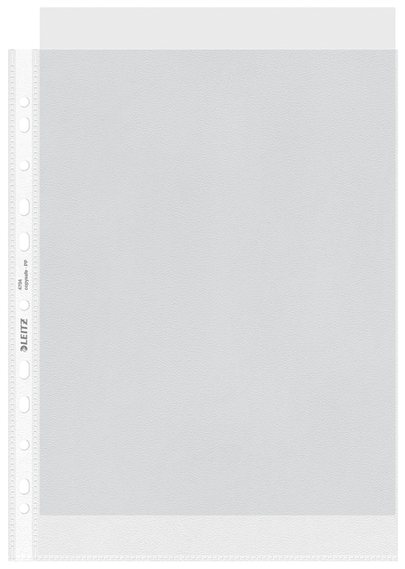 Showtas Leitz Premium 0.10mm PP A4 transparant 100 stuks