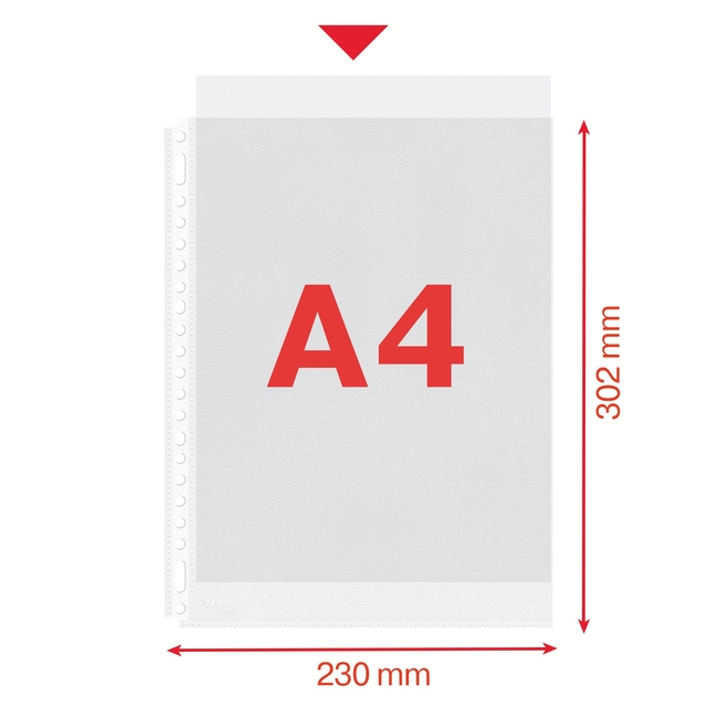 Showtas Esselte 0.08mm 21-gaats A4 mat 100 stuks — Photo 2 sur 2