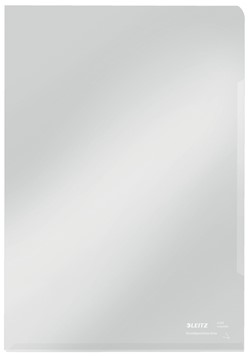 Insteekmap L-model Leitz Premium copy safe 0.15mm PVC A4 transparant 100 stuks