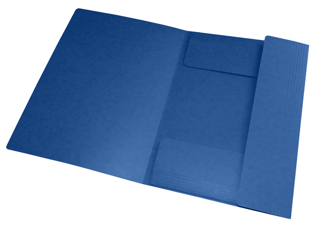 Elastomap Oxford Top File+ A4 3 kleppen 390gr blauw — Foto 2 von 2