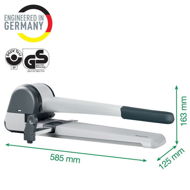 Perforator Leitz Heavy Duty Super 5182 250 vel zilver — Photo 2 sur 2
