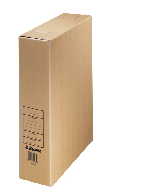 Archiefdoos Esselte A4 met bedrukking bruin — Photo 2 sur 2