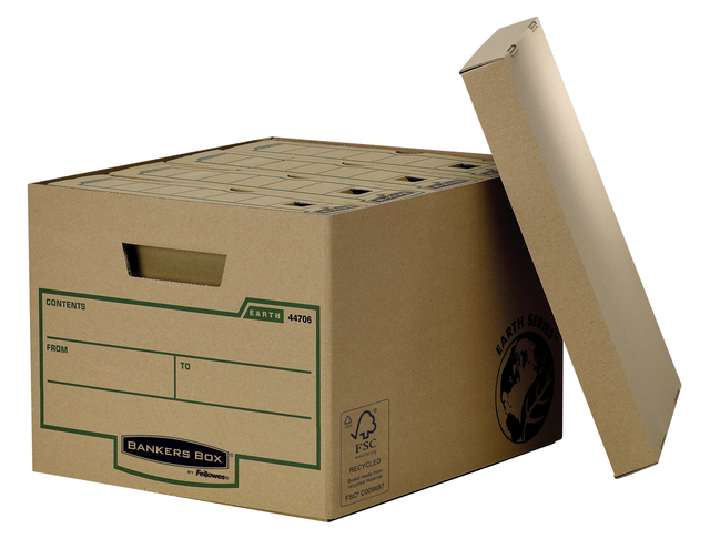 Archiefdoos Bankers Box Earth 270x335x391mm bruin — Photo 2 sur 2
